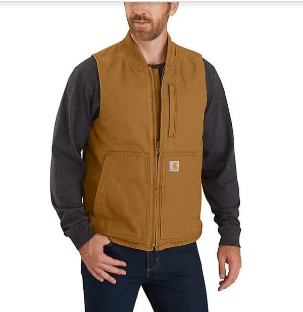 loose fit insulated carhartt mens vest