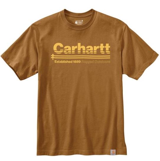 Carhartt Relaxed Outdoors Graphic Short Sleeve Shirt - Frontier Justice