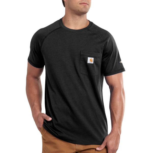 Carhartt Delmont Short Sleeve Shirt - Black