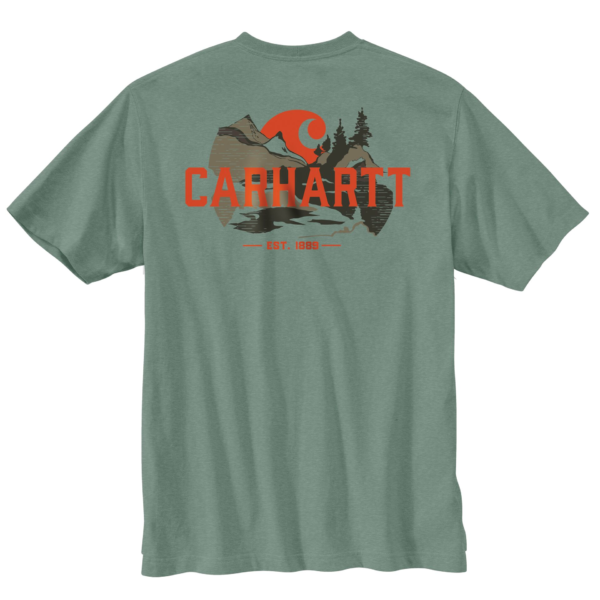 Carhartt Short Sleeve Outdoor Graphic Shirt - Leaf Green