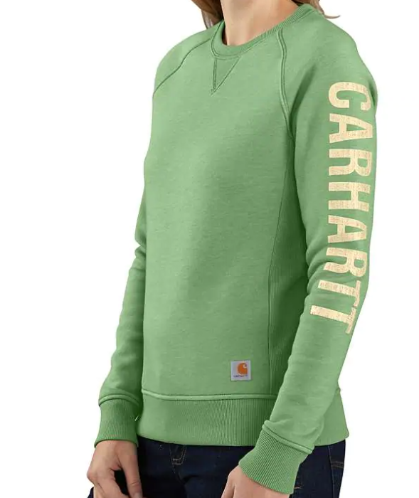 Carhartt Women's Crewneck Sweatshirt - Boreal Heather