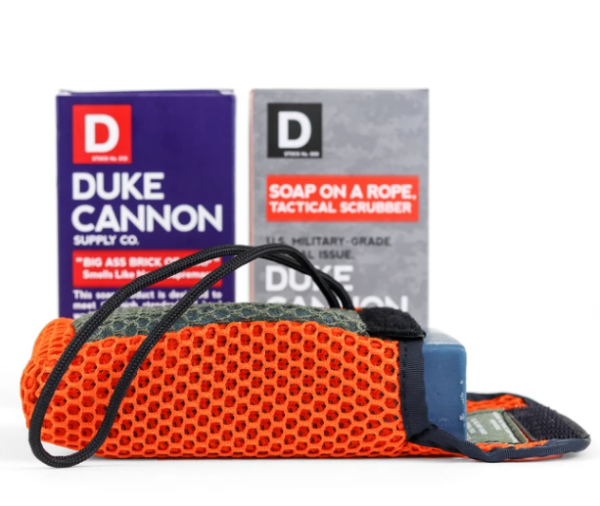 Duke Cannon Tactical Scrubber & Soap