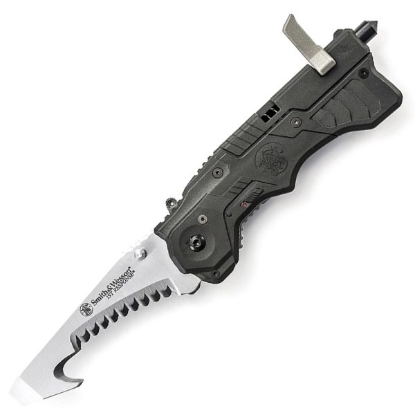 Smith & Wesson First Response Magic Knife and Rescue Tool - Stainless Steel