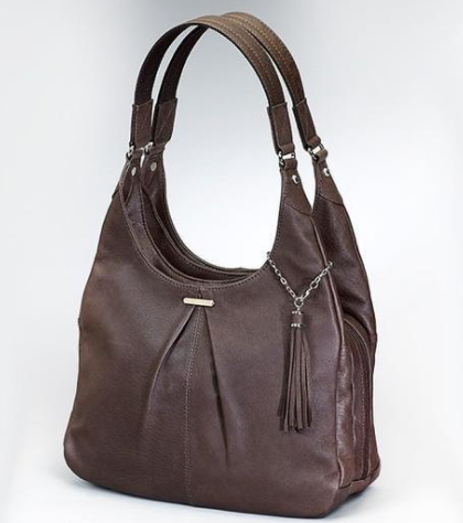 GTM Pleated Slouch Handbag