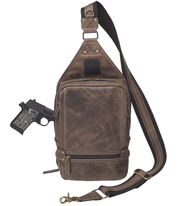 GTM Sling Backpack - Distressed Leather2 - Copy
