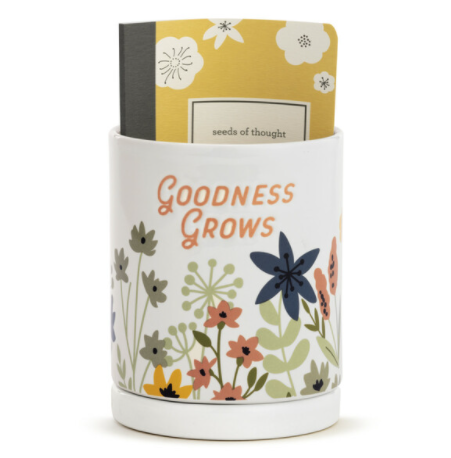 Goodness Grows Planter and Journal Set