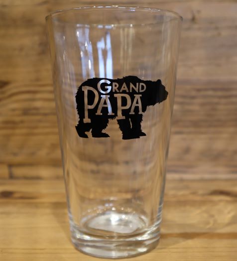 GrandPapa Bear Pint Glass