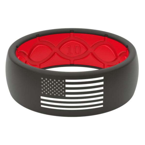 Groove Life Ring - Hero Black & Red