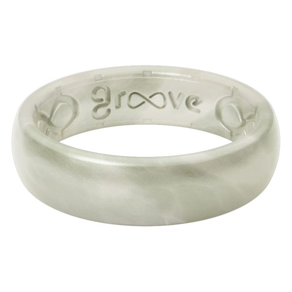 Groove Life Ring - Thin Pearl