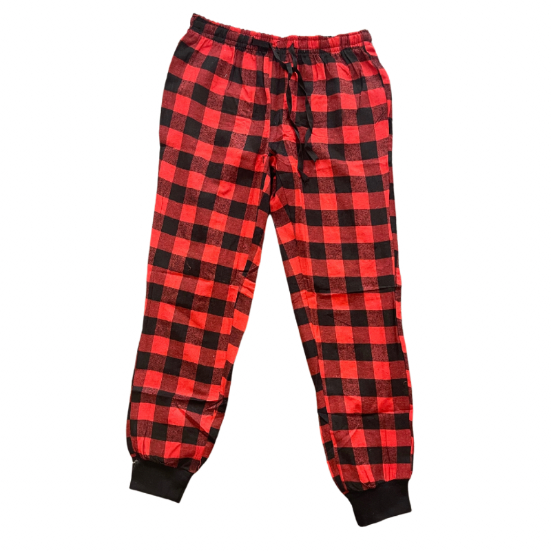 Women's Buffalo Red Plaid PJ Joggers - Frontier Justice