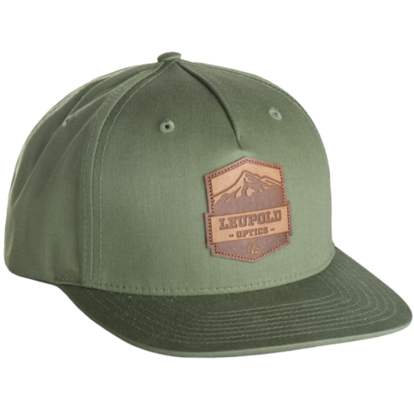 Leupold Mountain Leather Patch Hat