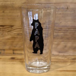 Papa Bear Pint Glass