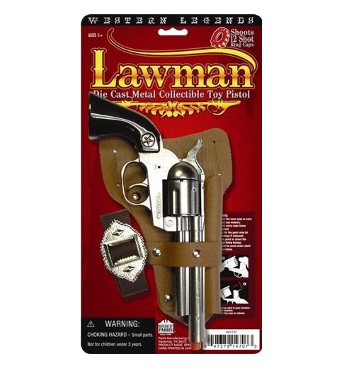 Parris Lawman Toy Revolver
