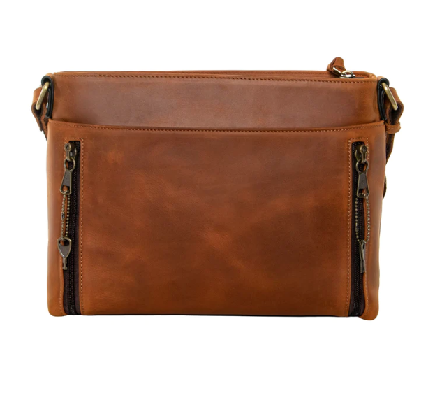 Josie Concealed Carry Leather Crossbody - Frontier Justice