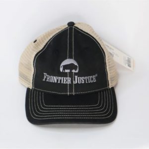 Frontier Justice Black Trucker Hat