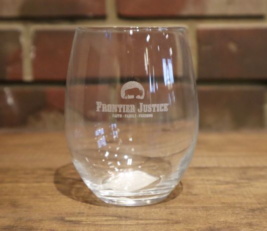 Frontier Justice Stemless Wine Glass