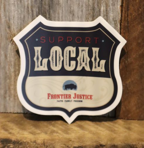 support local sticker
