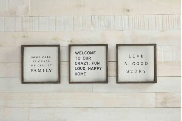 Mud Pie wall plaques